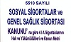 5510 Sayılı