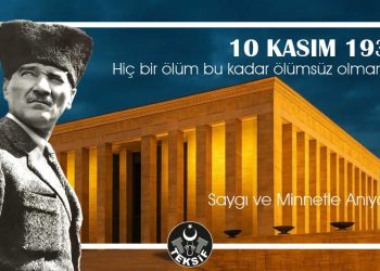 10 Kasım Atamızı Sevgi ve Saygıyla Anıyoruz.