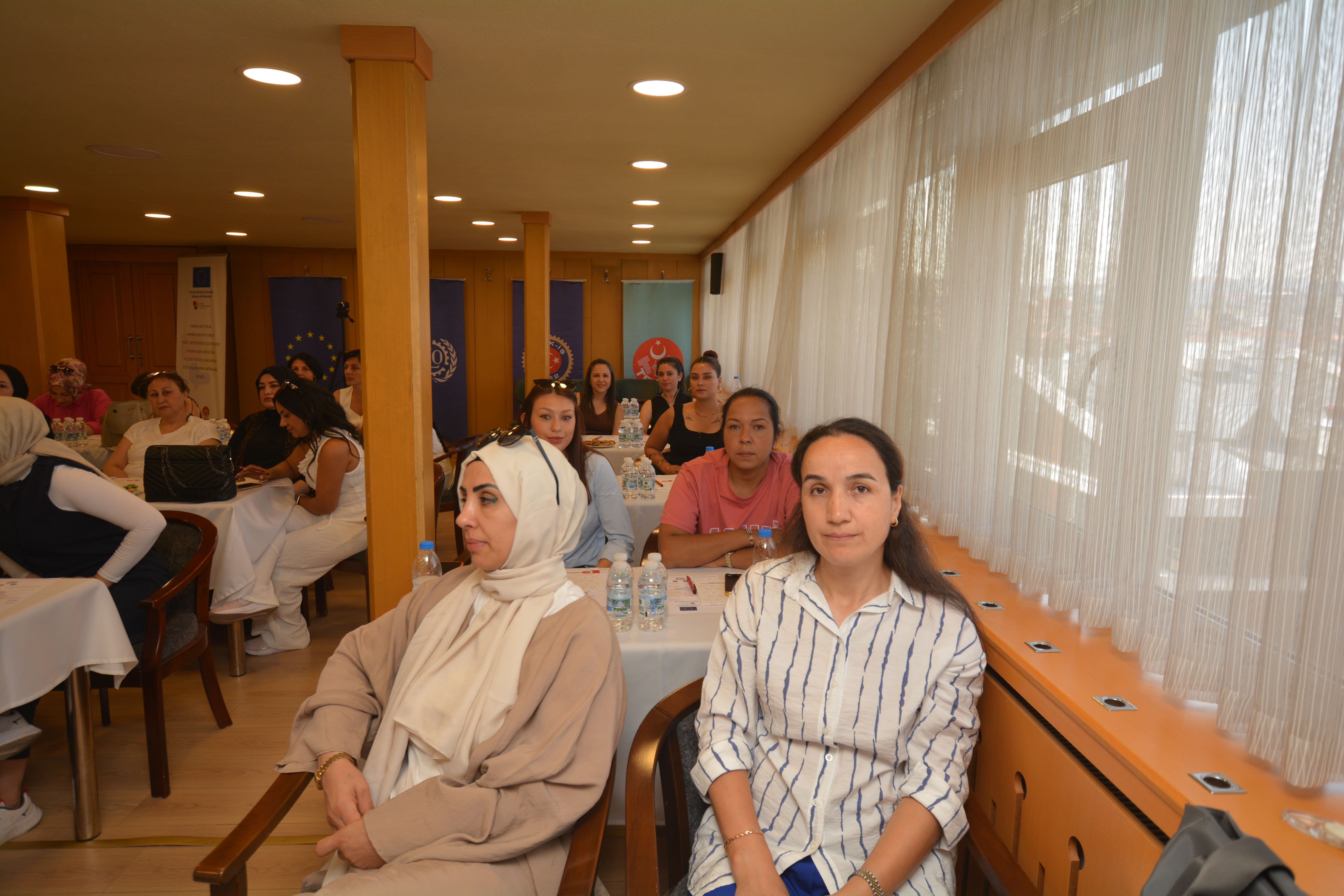 HAKKIMI BİLİYORUM, HAKKIMI SAVUNUYORUM PROJESİ 2. GRUP KADIN EĞİTİMİ GERÇEKLEŞTİ görseli