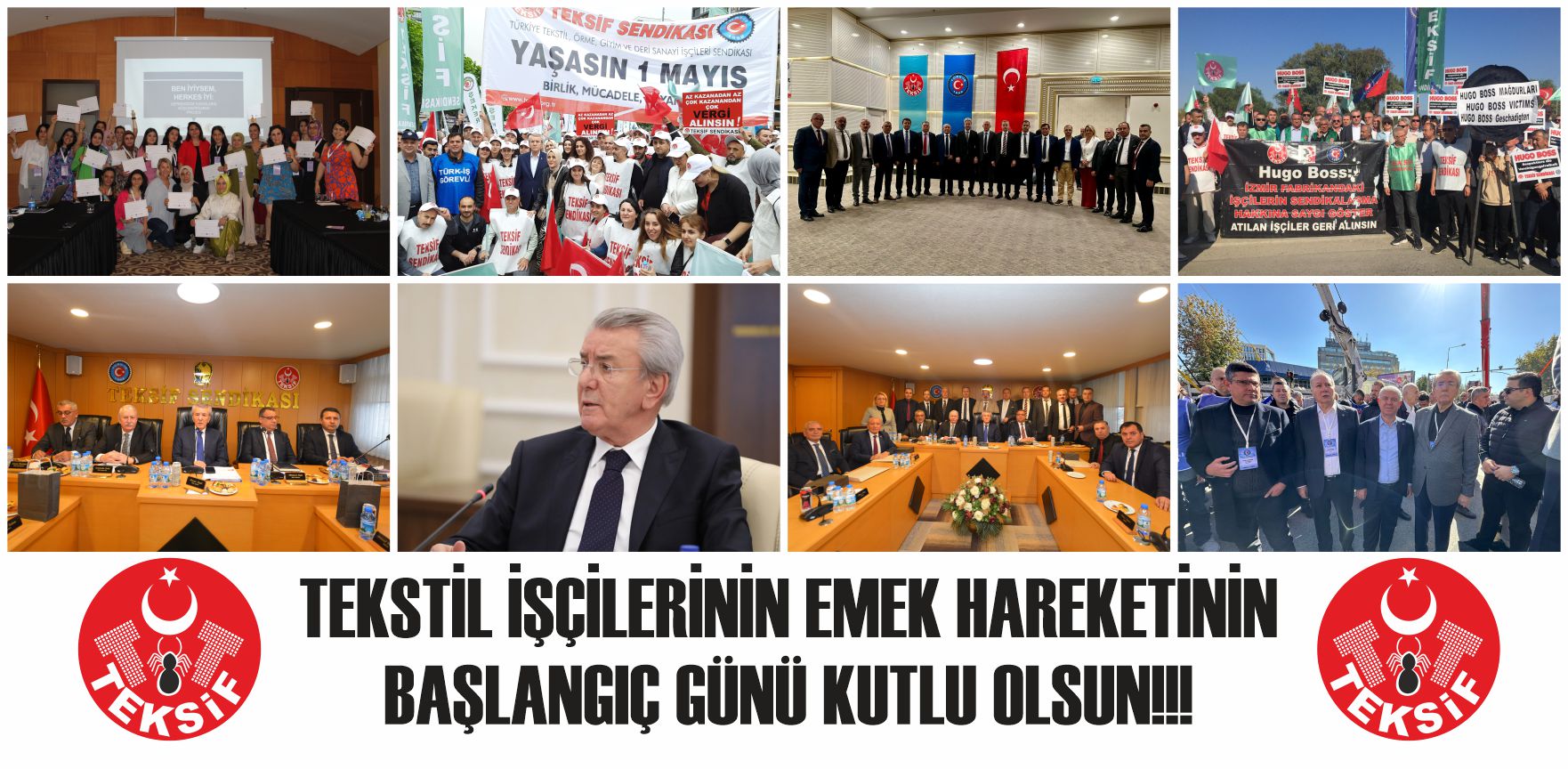 TEKSTİL İŞÇİLERİNİN EMEK HAREKETİNİN  BAŞLANGIÇ GÜNÜ KUTLU OLSUN!!! görseli