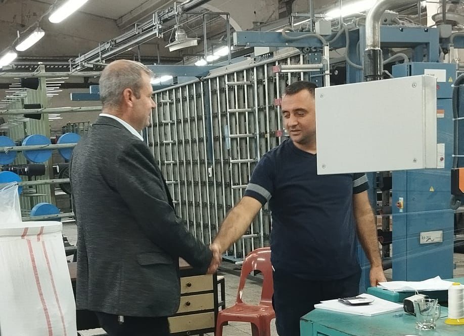 BAHARİYE KUMAŞ VE ALTINYILDIZ  İŞ YERLERİNE ZİYARET görseli
