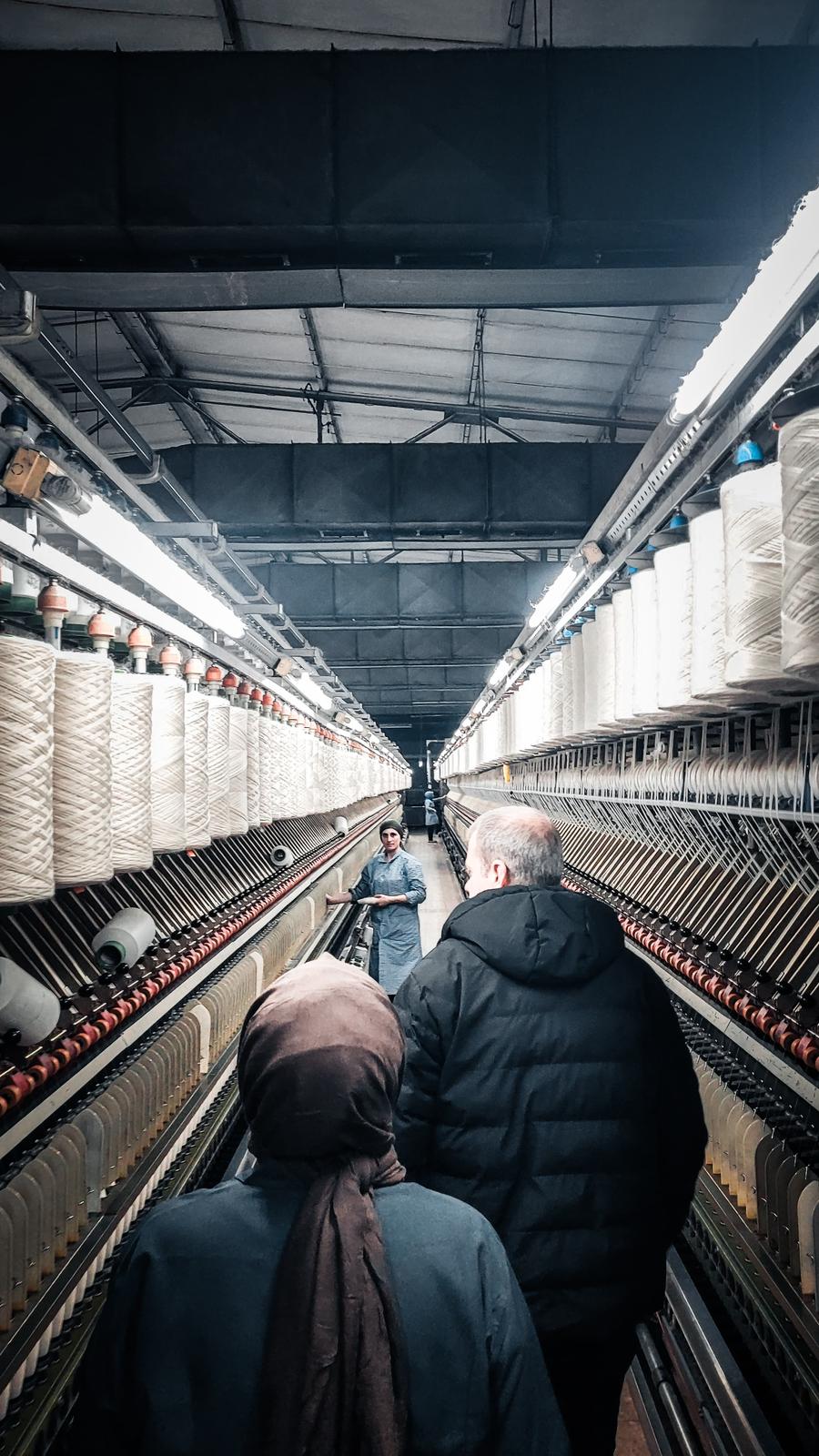 BAHARİYE KUMAŞ VE ALTINYILDIZ  İŞ YERLERİNE ZİYARET görseli