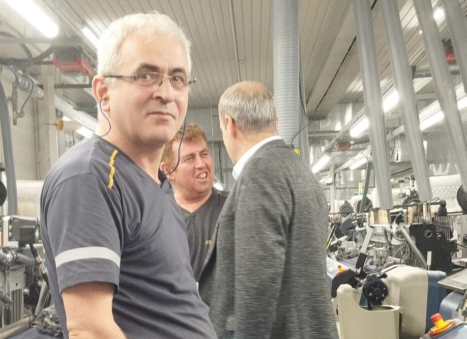 BAHARİYE KUMAŞ VE ALTINYILDIZ  İŞ YERLERİNE ZİYARET görseli