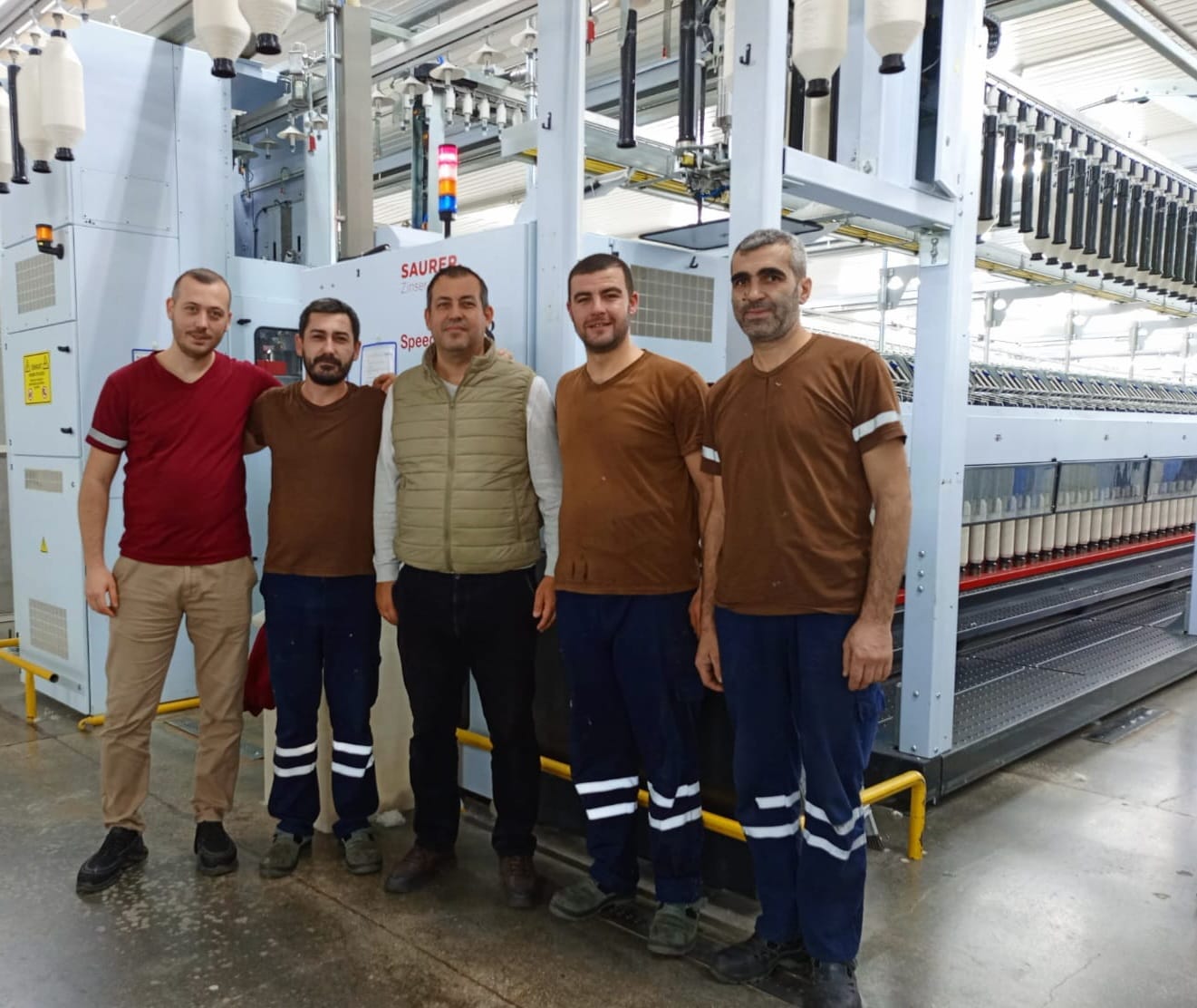 ZORLUTEKS TEKSTİL VE ÖZTEK TEKSTİL TERBİYE TESİSLERİ ve KASAR DUAL TEKSTİL  İŞ YERLERİNE ZİYARET görseli