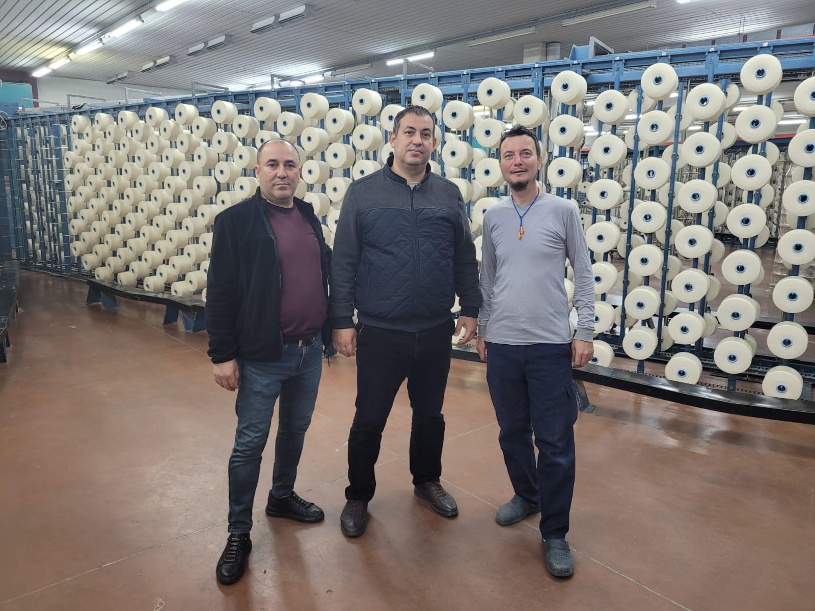 ZORLUTEKS TEKSTİL VE ÖZTEK TEKSTİL TERBİYE TESİSLERİ ve KASAR DUAL TEKSTİL  İŞ YERLERİNE ZİYARET görseli