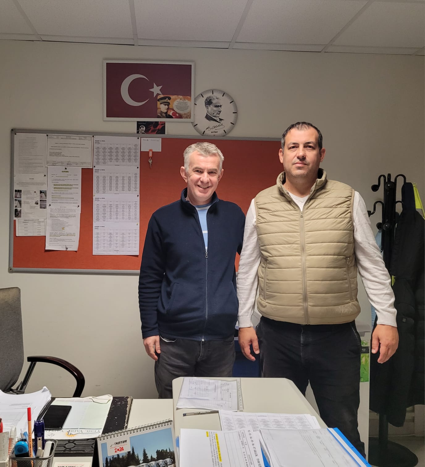 ZORLUTEKS TEKSTİL VE ÖZTEK TEKSTİL TERBİYE TESİSLERİ ve KASAR DUAL TEKSTİL  İŞ YERLERİNE ZİYARET görseli