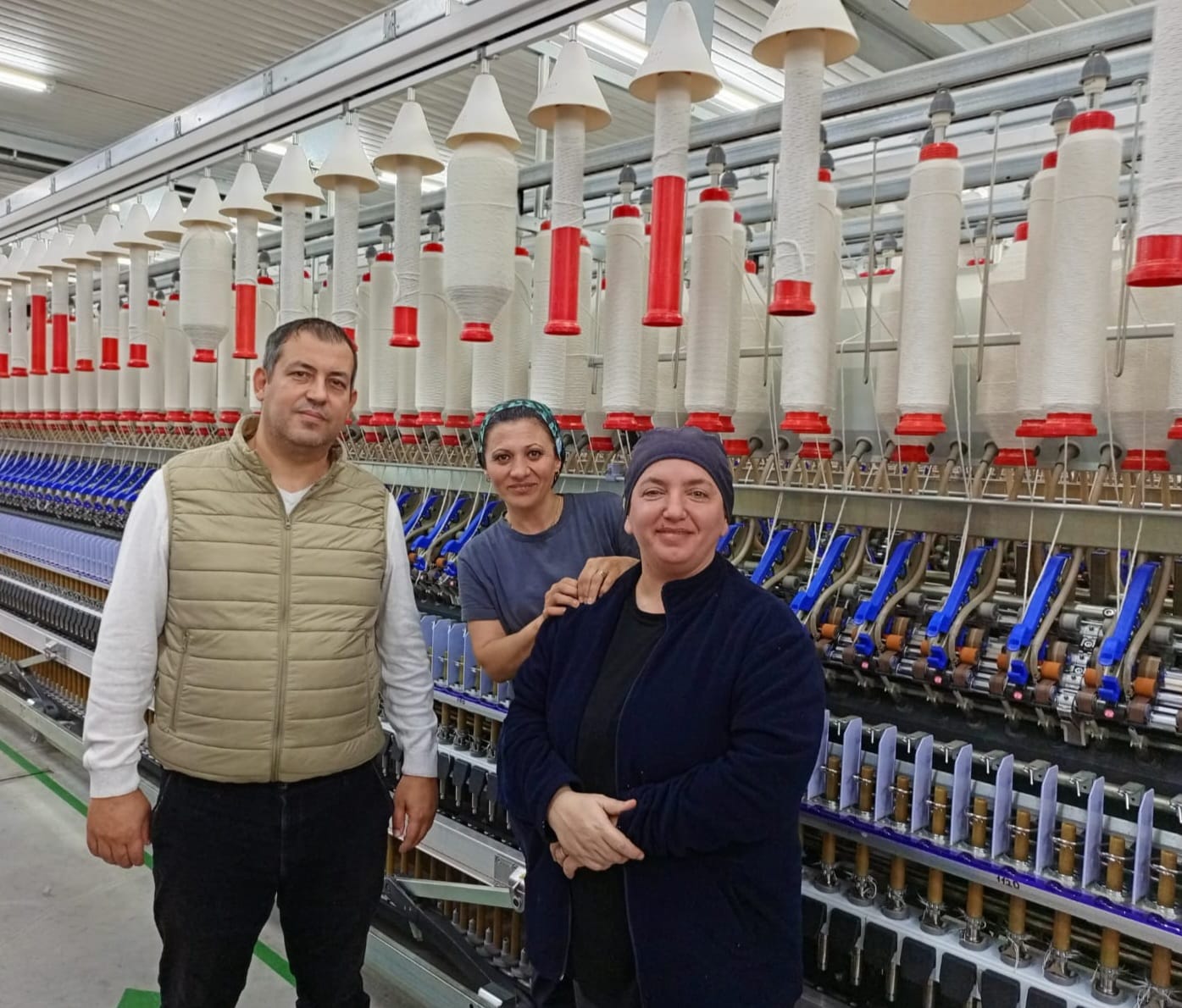 ZORLUTEKS TEKSTİL VE ÖZTEK TEKSTİL TERBİYE TESİSLERİ ve KASAR DUAL TEKSTİL  İŞ YERLERİNE ZİYARET görseli