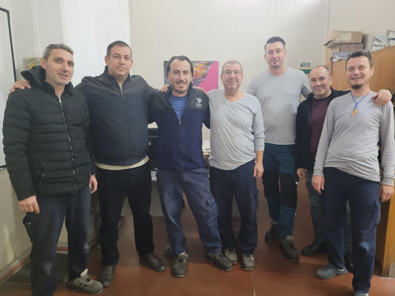 ZORLUTEKS TEKSTİL VE ÖZTEK TEKSTİL TERBİYE TESİSLERİ ve KASAR DUAL TEKSTİL  İŞ YERLERİNE ZİYARET görseli