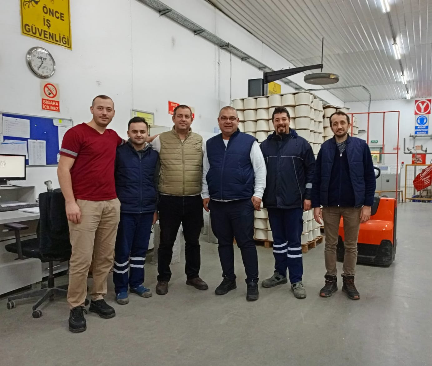 ZORLUTEKS TEKSTİL VE ÖZTEK TEKSTİL TERBİYE TESİSLERİ ve KASAR DUAL TEKSTİL  İŞ YERLERİNE ZİYARET görseli