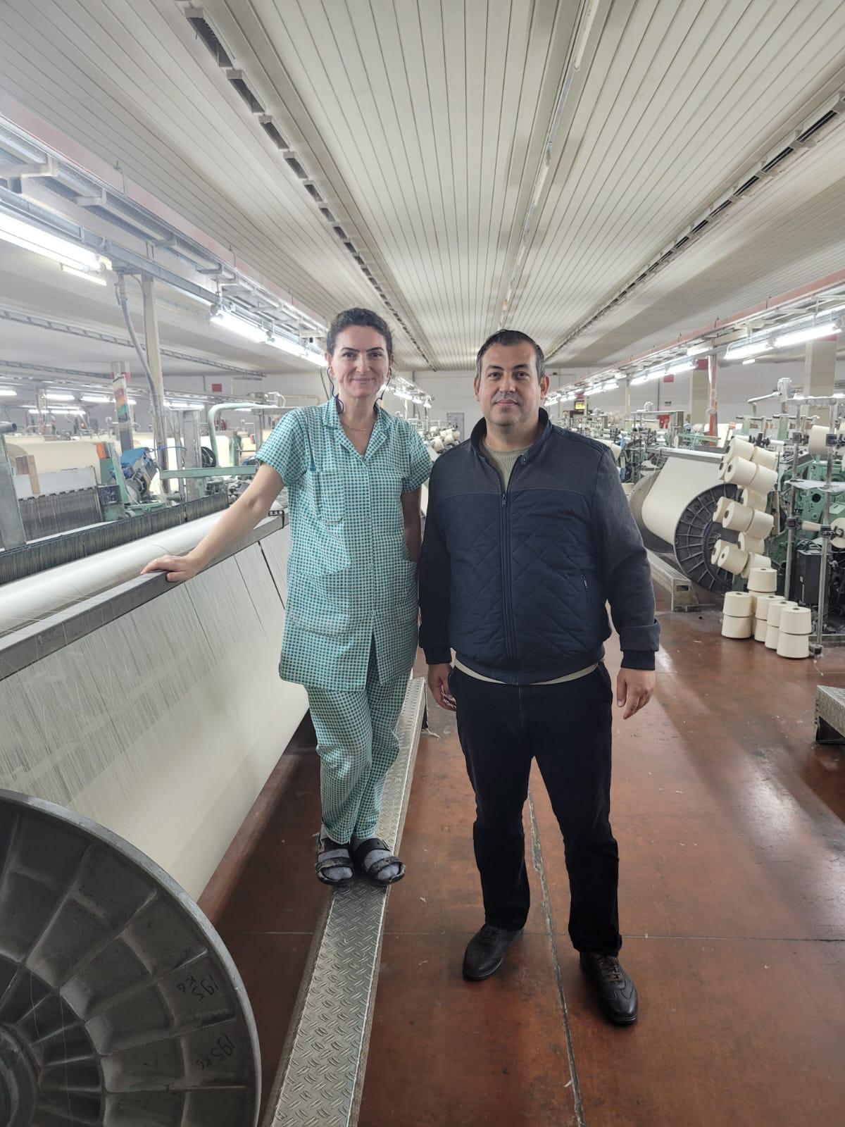 ZORLUTEKS TEKSTİL VE ÖZTEK TEKSTİL TERBİYE TESİSLERİ ve KASAR DUAL TEKSTİL  İŞ YERLERİNE ZİYARET görseli