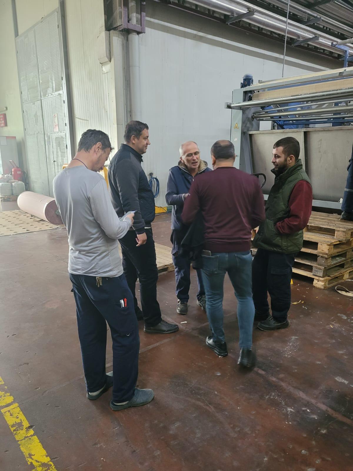 ZORLUTEKS TEKSTİL VE ÖZTEK TEKSTİL TERBİYE TESİSLERİ ve KASAR DUAL TEKSTİL  İŞ YERLERİNE ZİYARET görseli