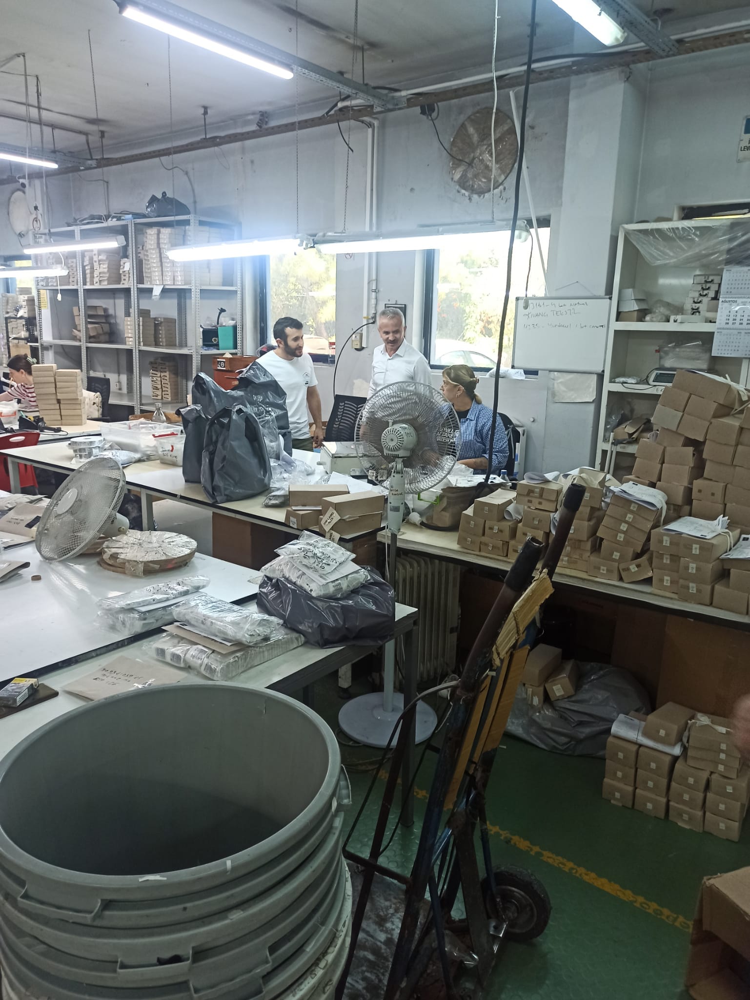 HARMANCI ETİKET TEKSTİL ÇALIŞANLARINA ZİYARET görseli