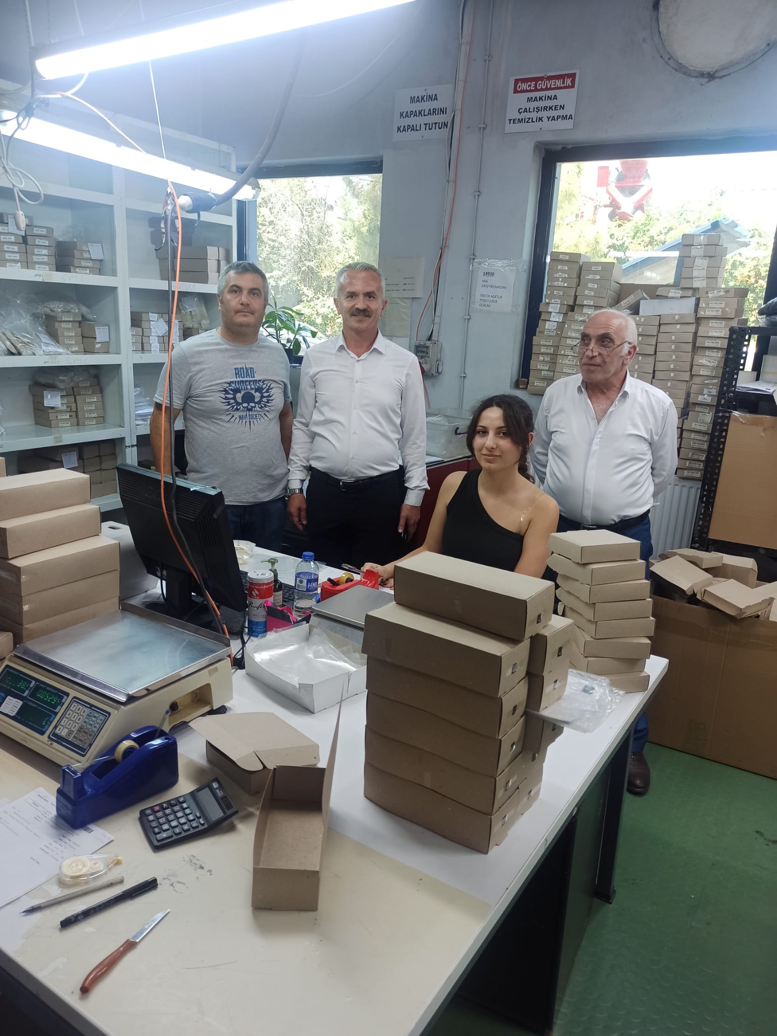 HARMANCI ETİKET TEKSTİL ÇALIŞANLARINA ZİYARET görseli