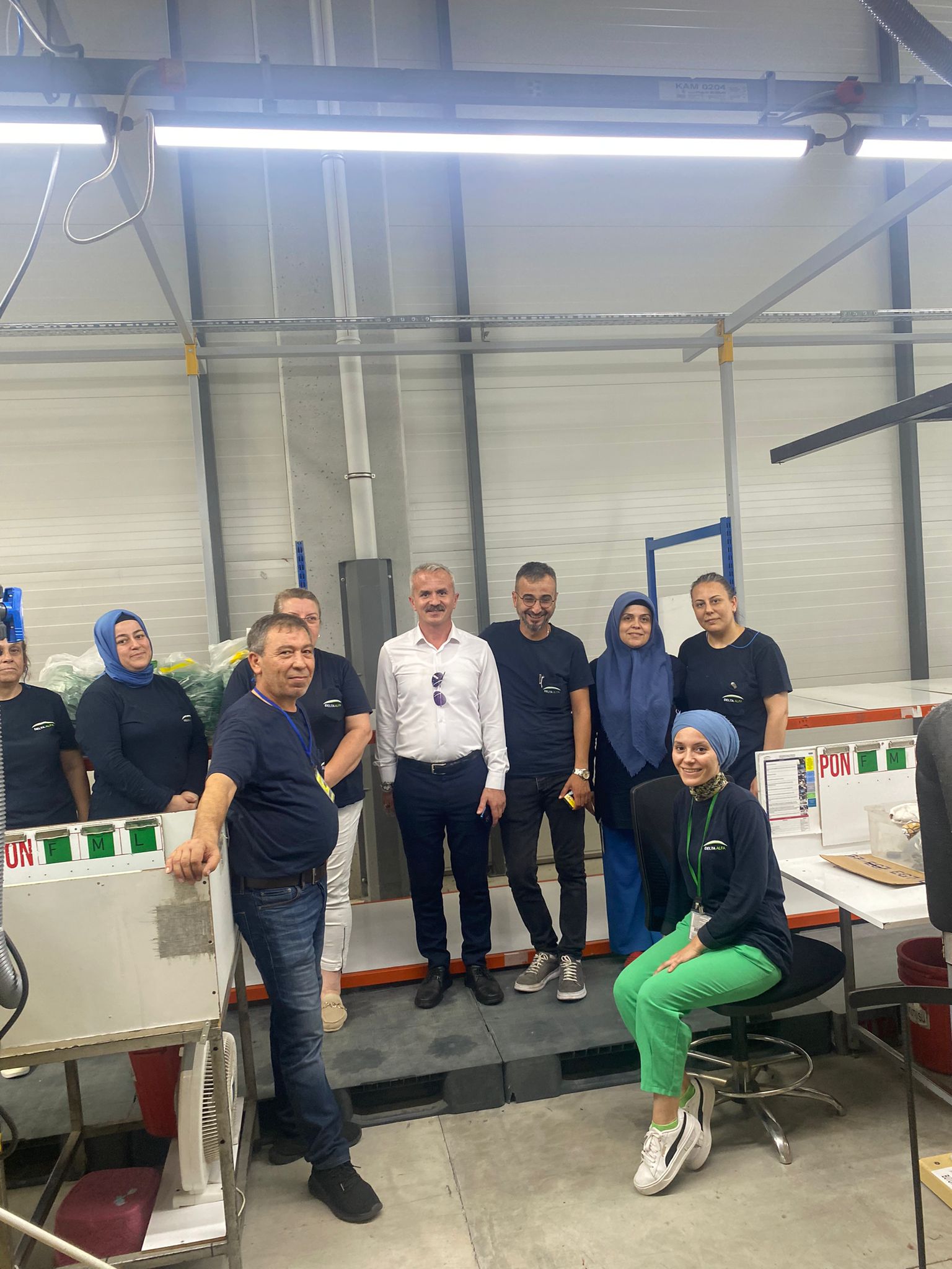 DELTA ALFA TEKSTİL ÇALIŞANLARINA ZİYARET görseli