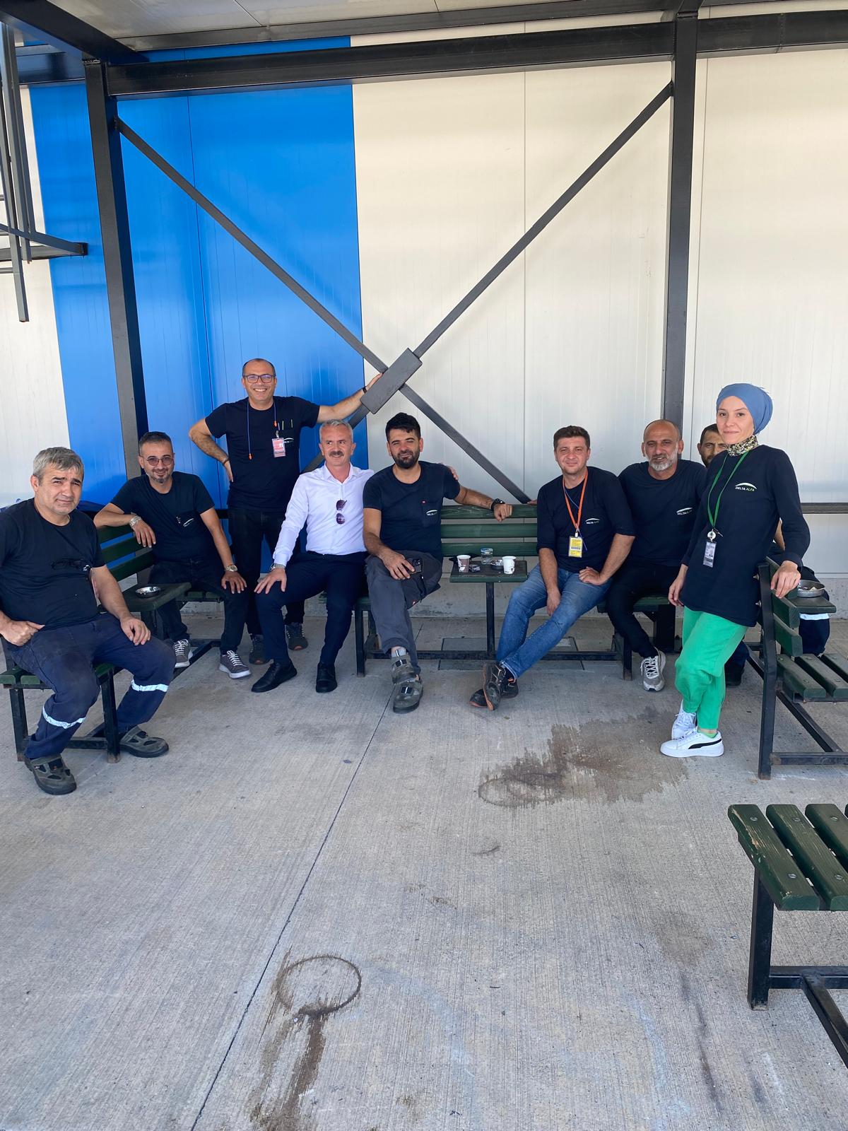 DELTA ALFA TEKSTİL ÇALIŞANLARINA ZİYARET görseli
