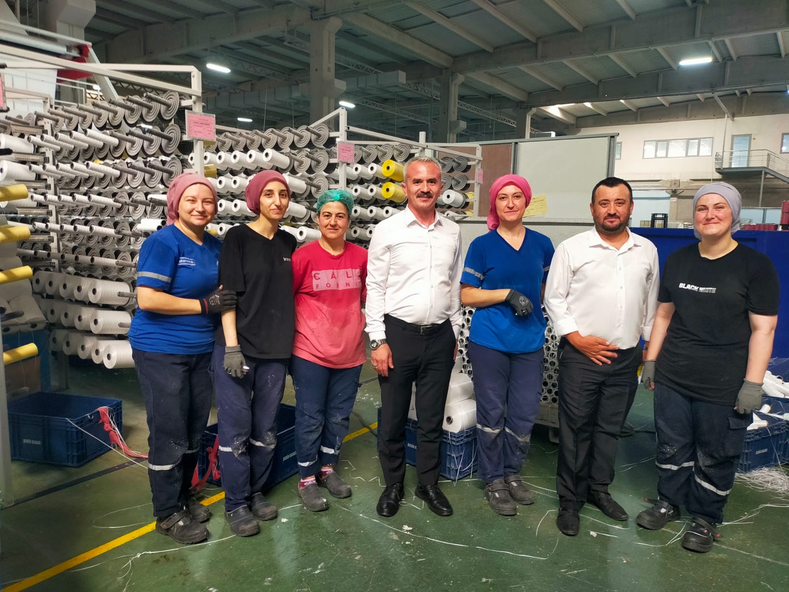 İNTER TEKSTİL ÇALIŞANLARINA ZİYARET görseli