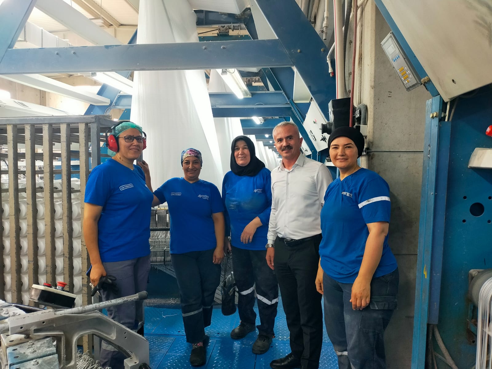 İNTER TEKSTİL ÇALIŞANLARINA ZİYARET görseli
