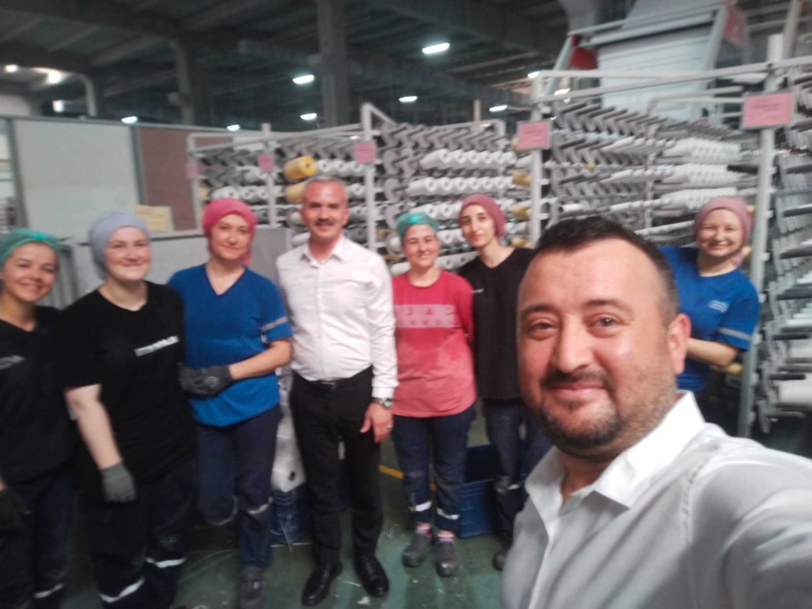 İNTER TEKSTİL ÇALIŞANLARINA ZİYARET görseli