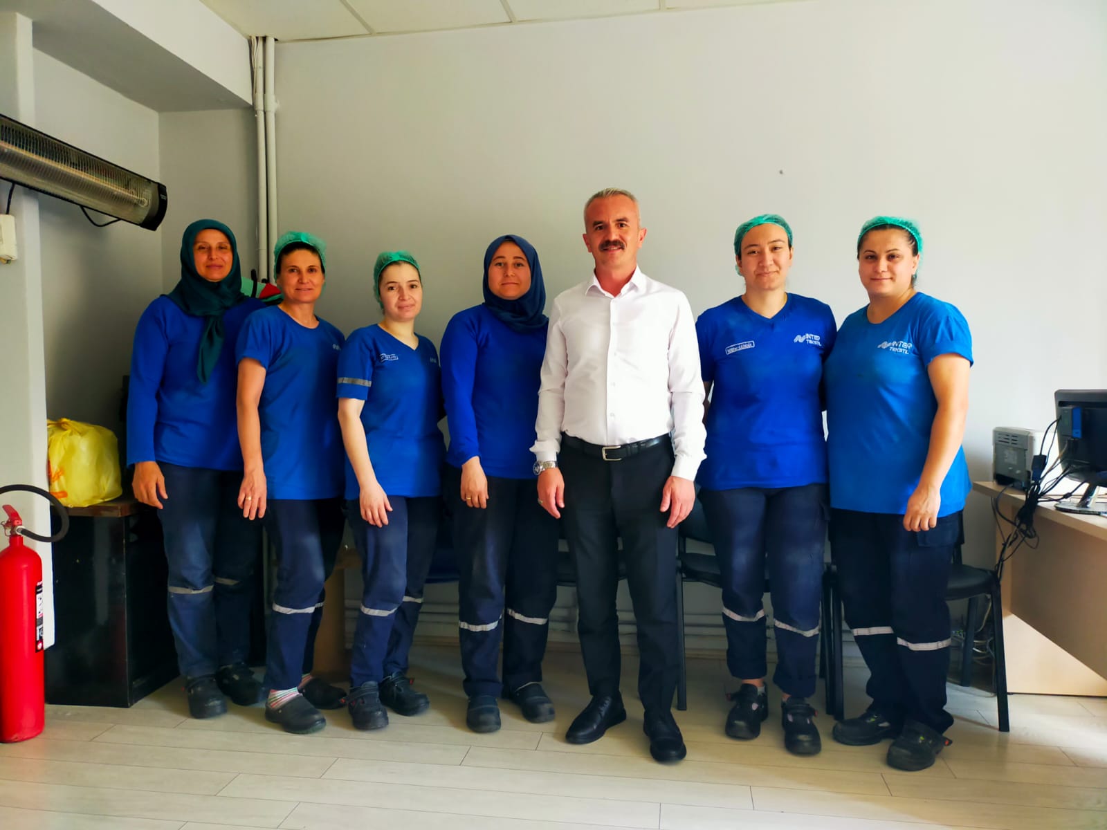 İNTER TEKSTİL ÇALIŞANLARINA ZİYARET görseli