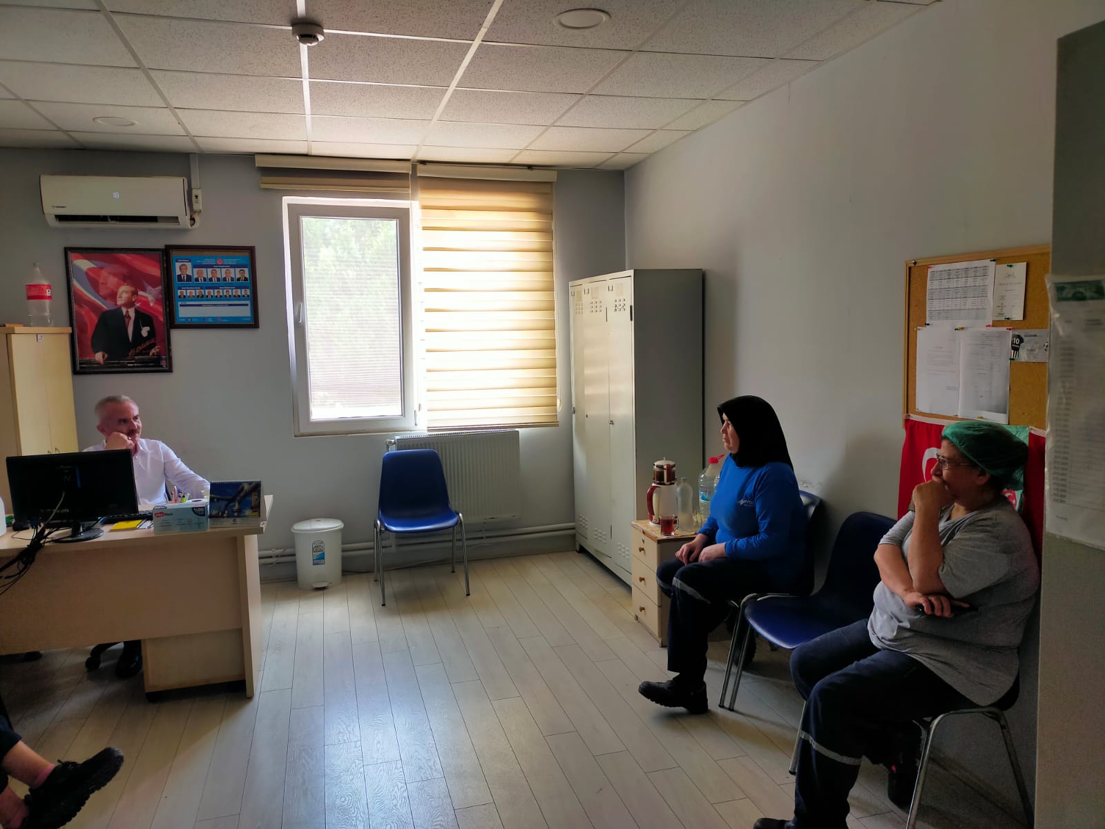 İNTER TEKSTİL ÇALIŞANLARINA ZİYARET görseli