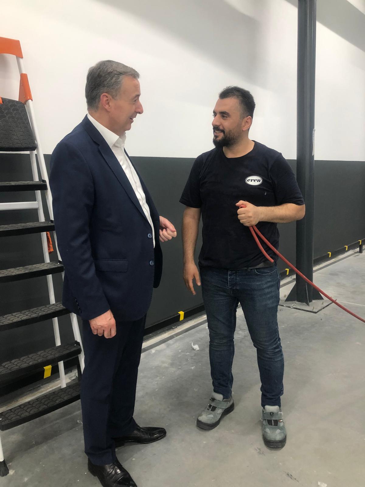 EREN PERAKENDE TEKSTİL İŞYERİNE ZİYARET görseli
