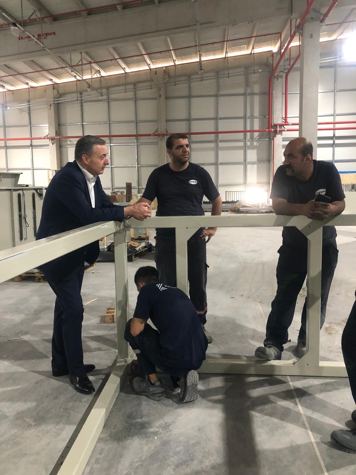 EREN PERAKENDE TEKSTİL İŞYERİNE ZİYARET görseli