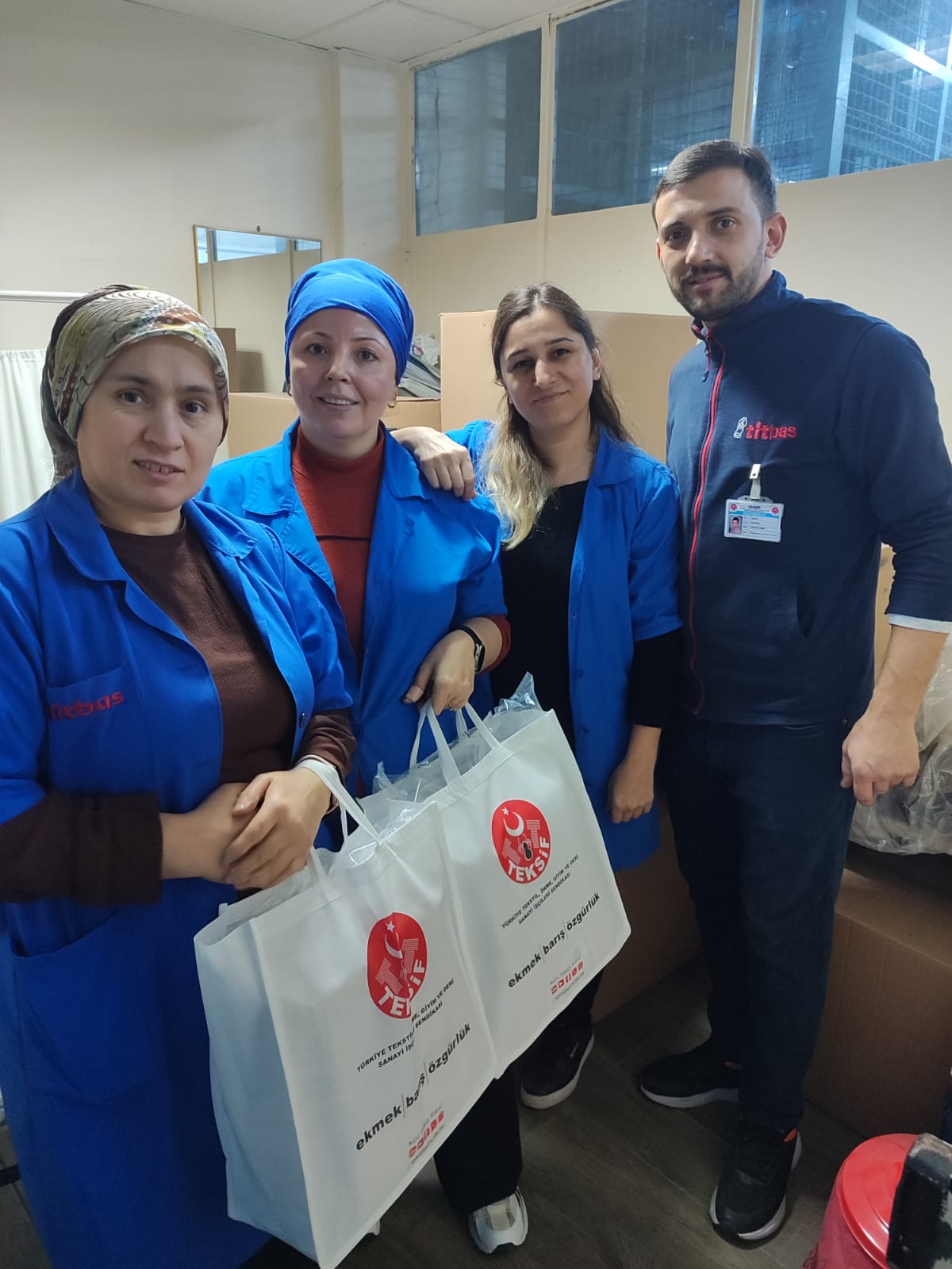 YILBAŞI HEDİYESİ DAĞITIMINI GERÇEKLEŞTİRDİK görseli