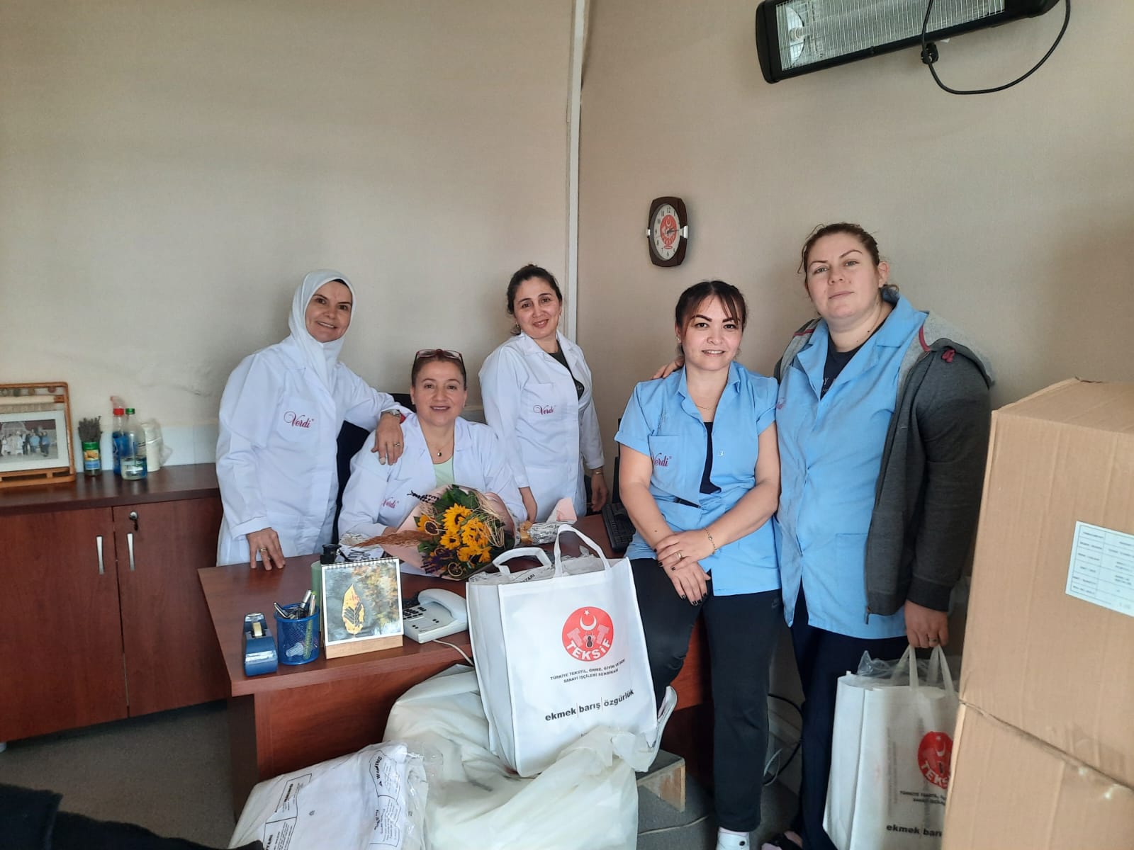 YILBAŞI HEDİYESİ DAĞITIMINI GERÇEKLEŞTİRDİK görseli
