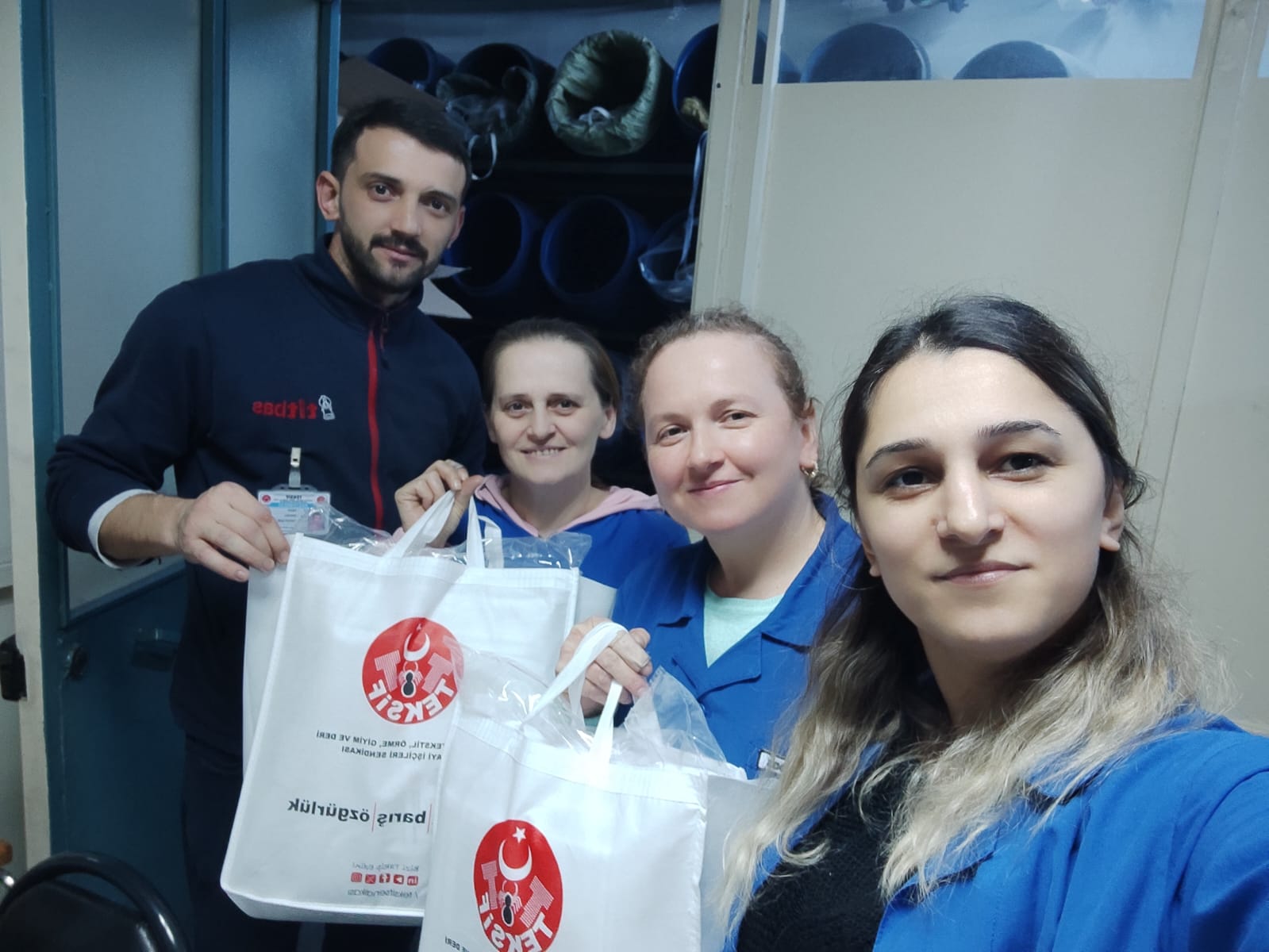 YILBAŞI HEDİYESİ DAĞITIMINI GERÇEKLEŞTİRDİK görseli