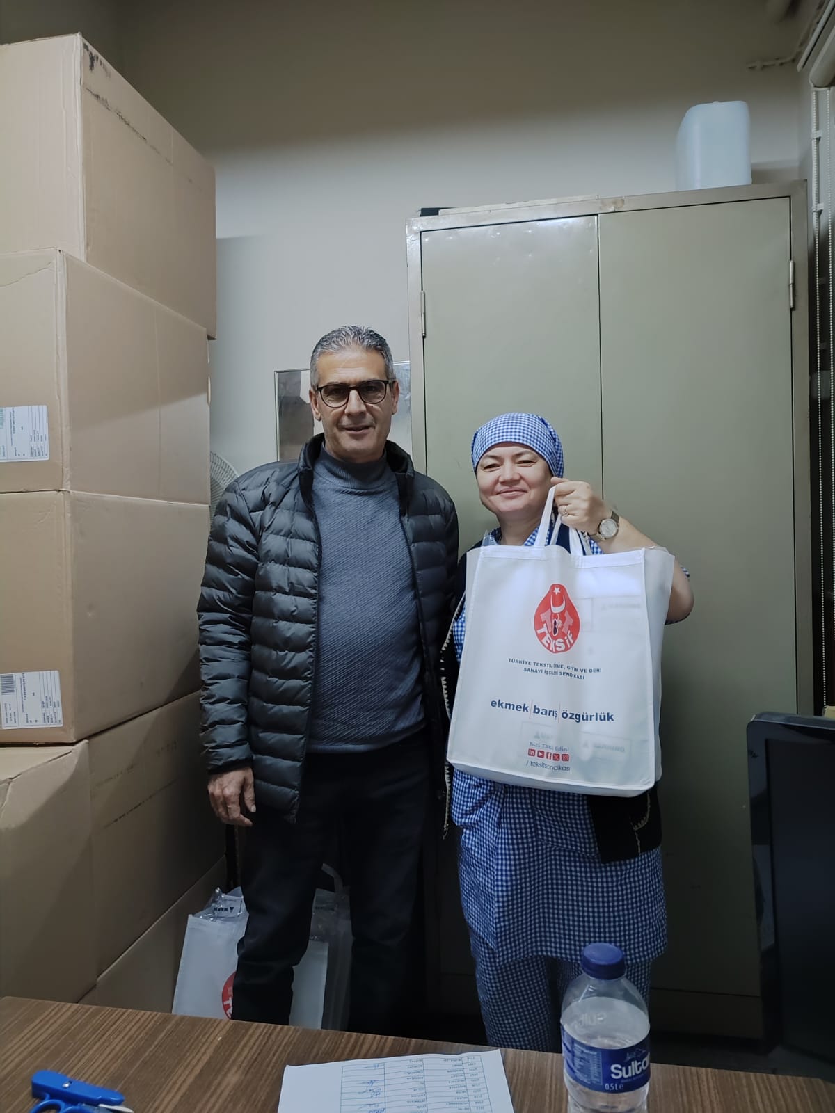 YILBAŞI HEDİYESİ DAĞITIMINI GERÇEKLEŞTİRDİK görseli