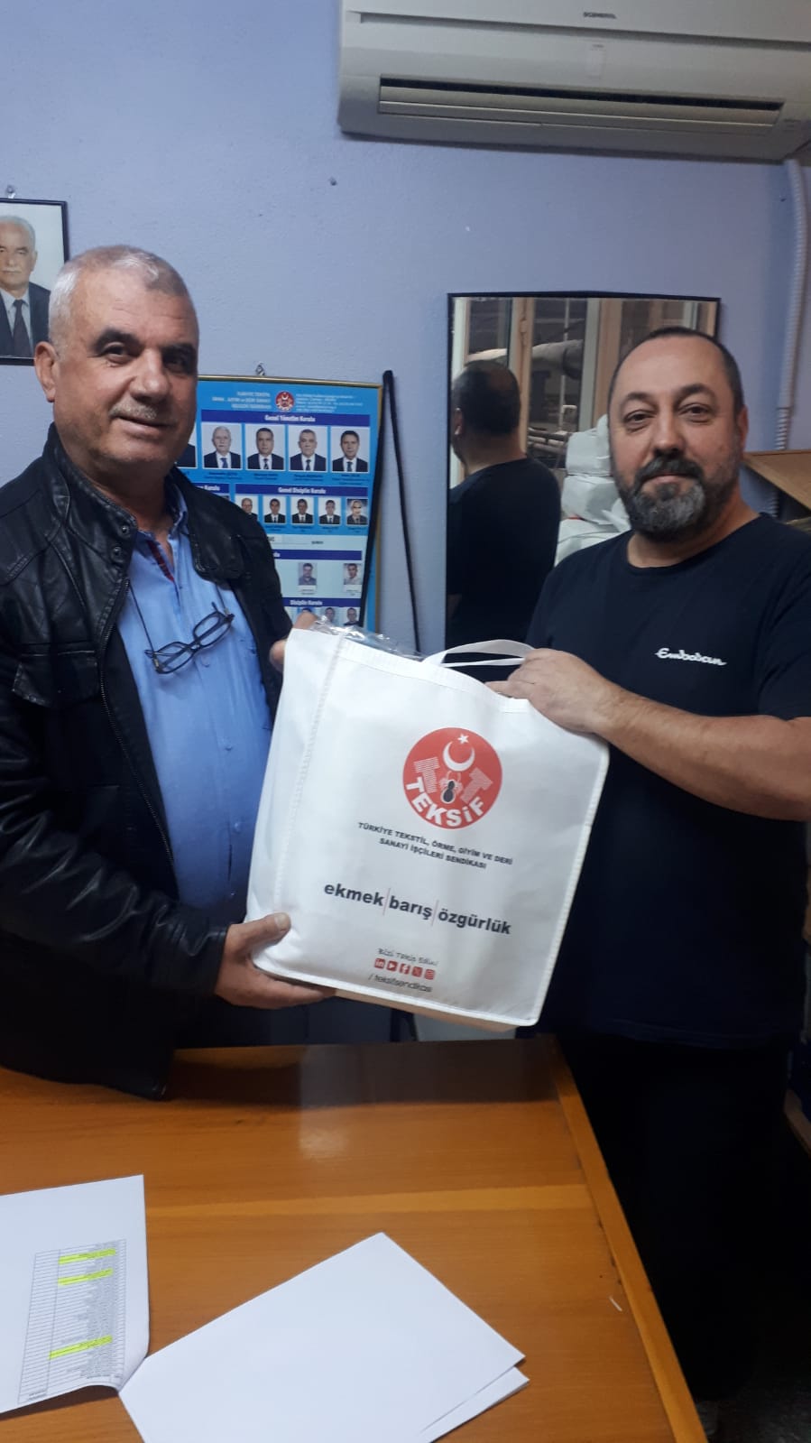 YILBAŞI HEDİYESİ DAĞITIMINI GERÇEKLEŞTİRMEYE BAŞLADIK görseli