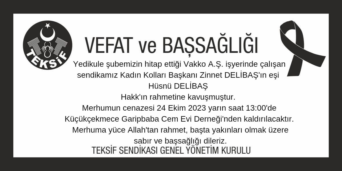 VEFAT ve BAŞSAĞLIĞI görseli