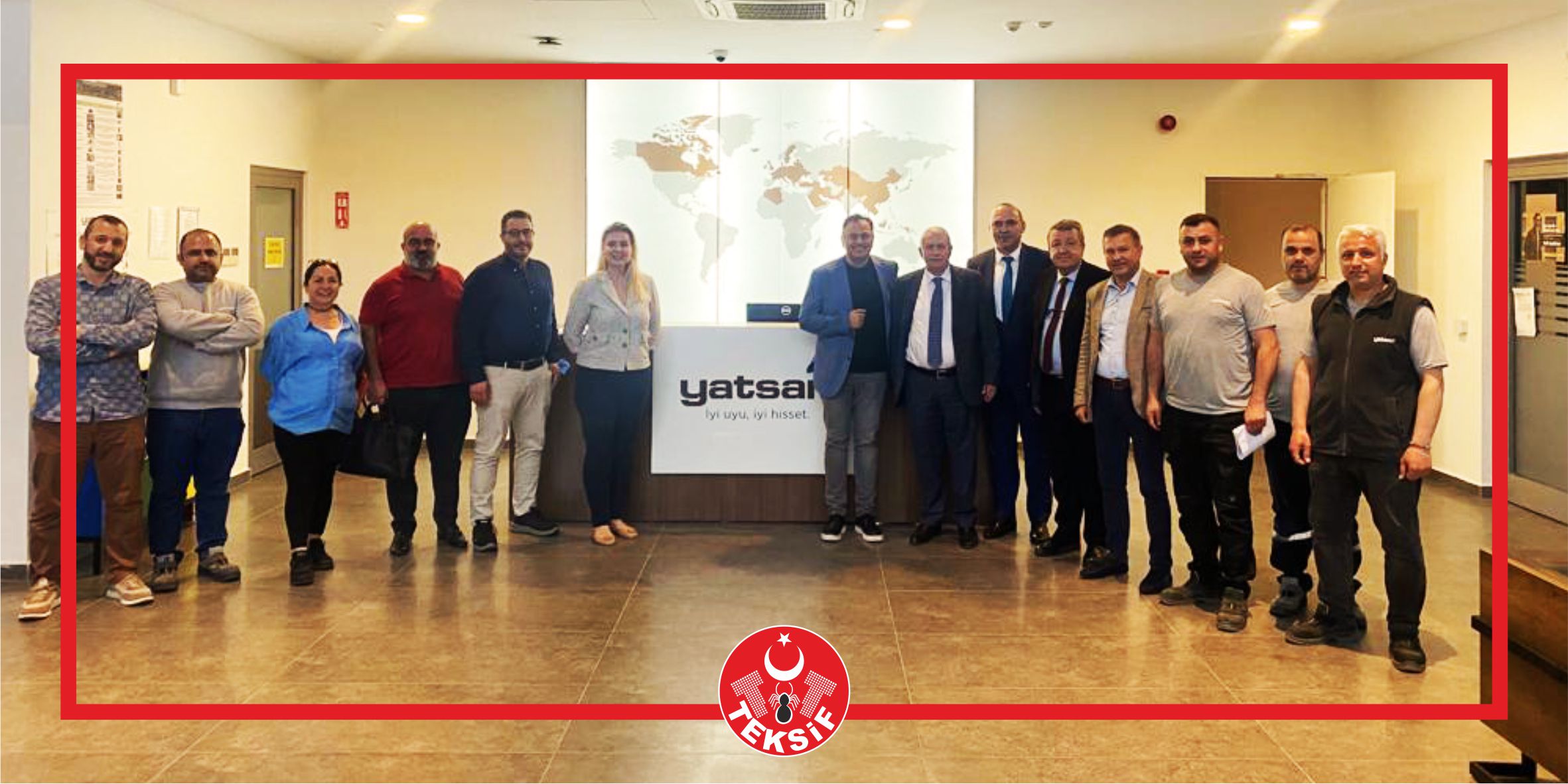 İNCİ MOBİLYA İle YATSAN Toplu İş Sözleşmeleri İmzalandı. görseli