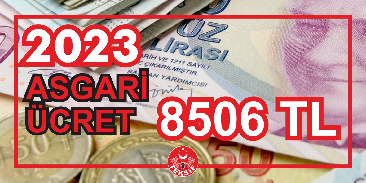 2023 ASGARİ ÜCRET AÇIKLANDI! görseli
