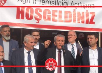 Ağrı İl Temsilciliğimiz Açıldı