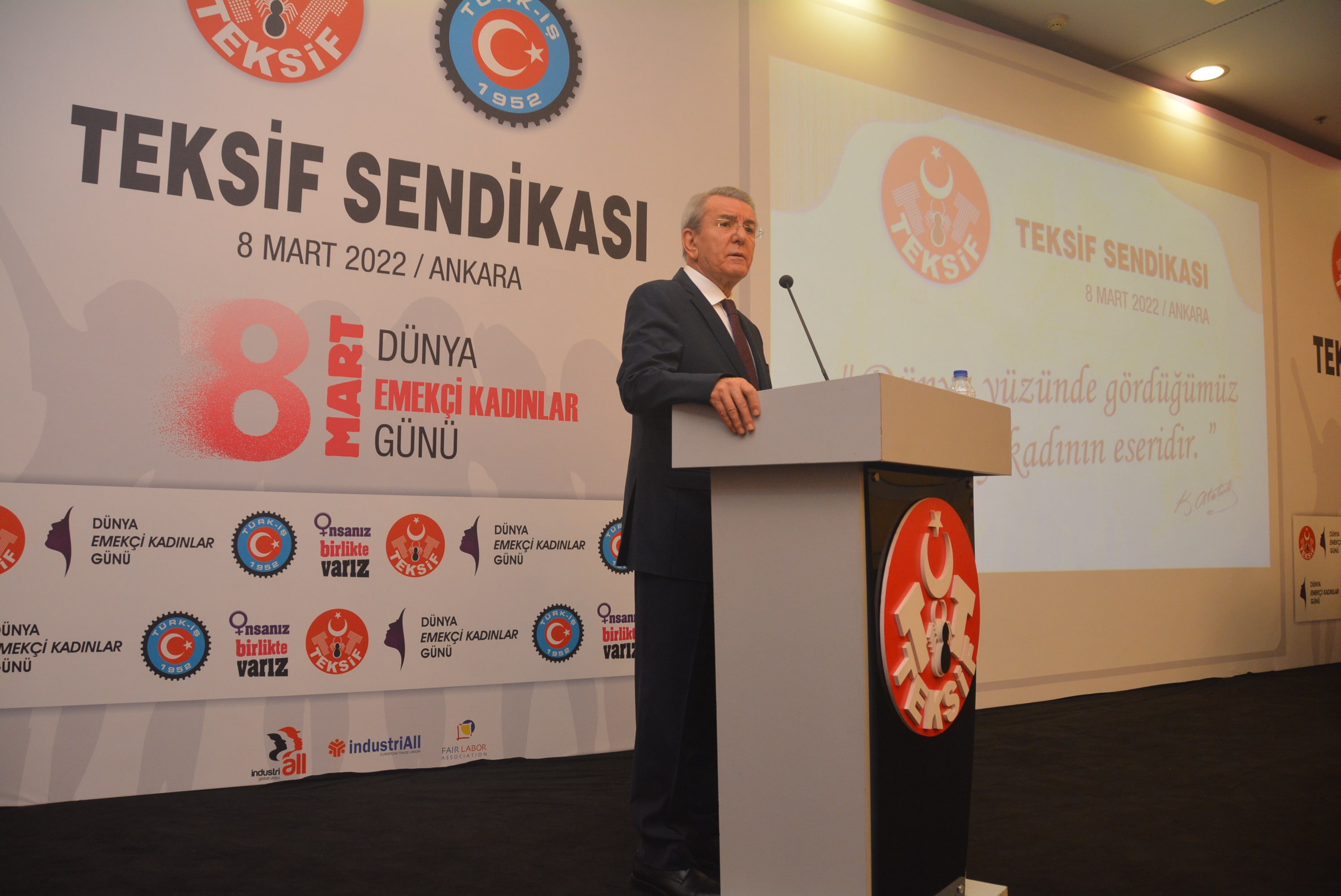 8 MART KADIN İŞÇİLER KURULTAYI GERÇEKLEŞTİ görseli