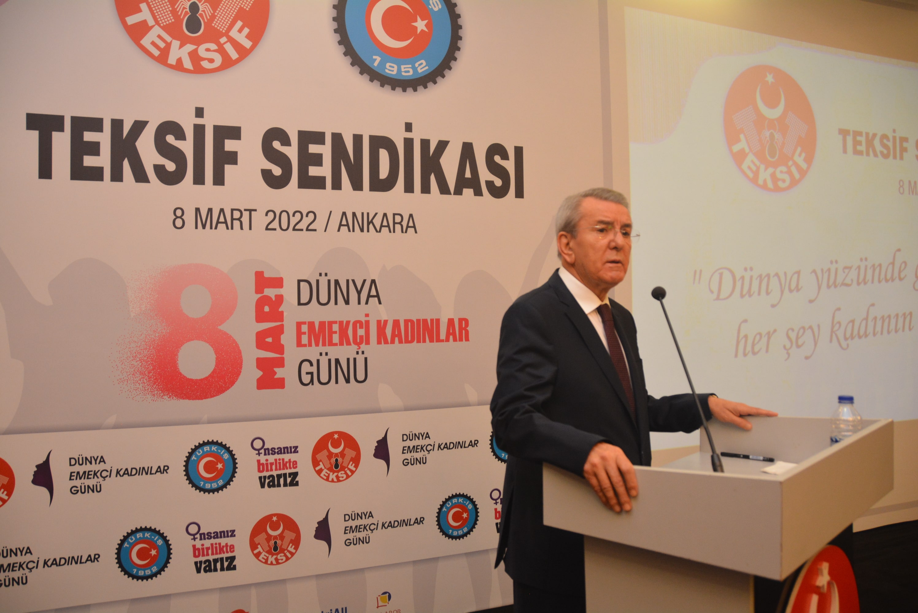 8 MART KADIN İŞÇİLER KURULTAYI GERÇEKLEŞTİ görseli