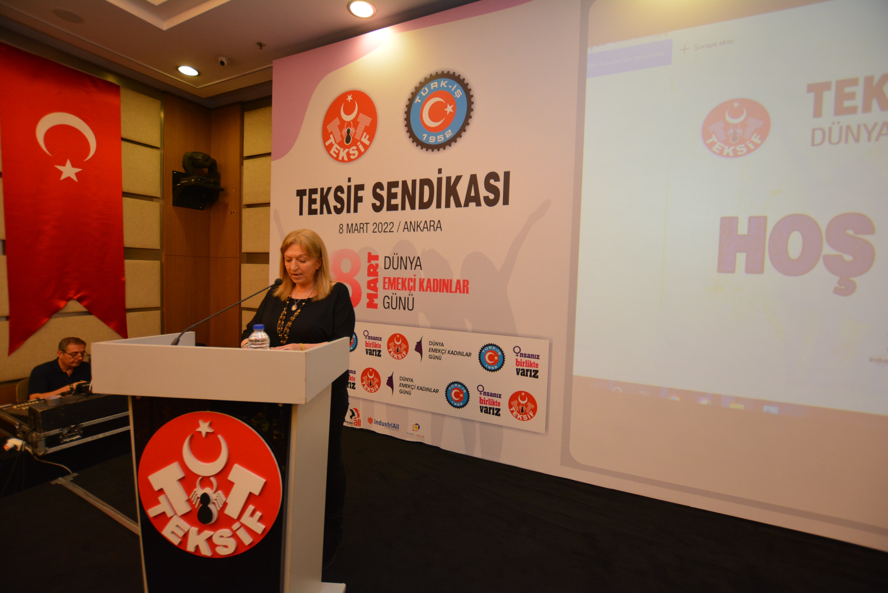 8 MART KADIN İŞÇİLER KURULTAYI GERÇEKLEŞTİ görseli