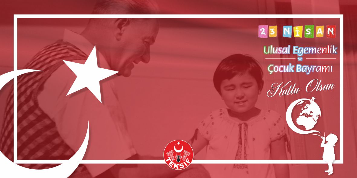 23 NİSAN ULUSAL EGEMENLİK VE ÇOCUK BAYRAMI KUTLU OLSUN görseli