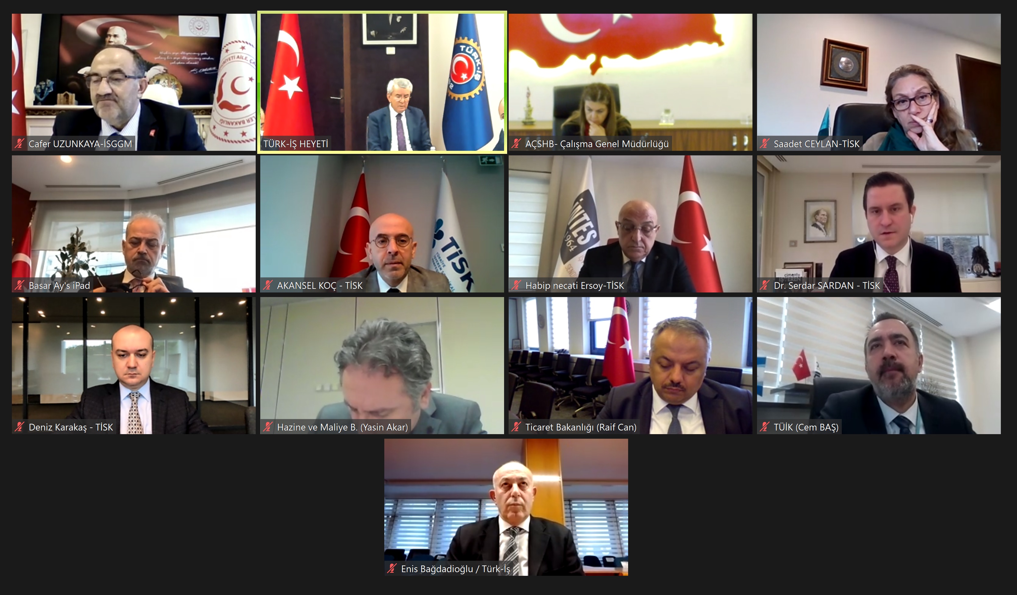 ASGARİ ÜCRET TESPİT KOMİSYONU 3. TOPLANTISINI GERÇEKLEŞTİRDİ görseli