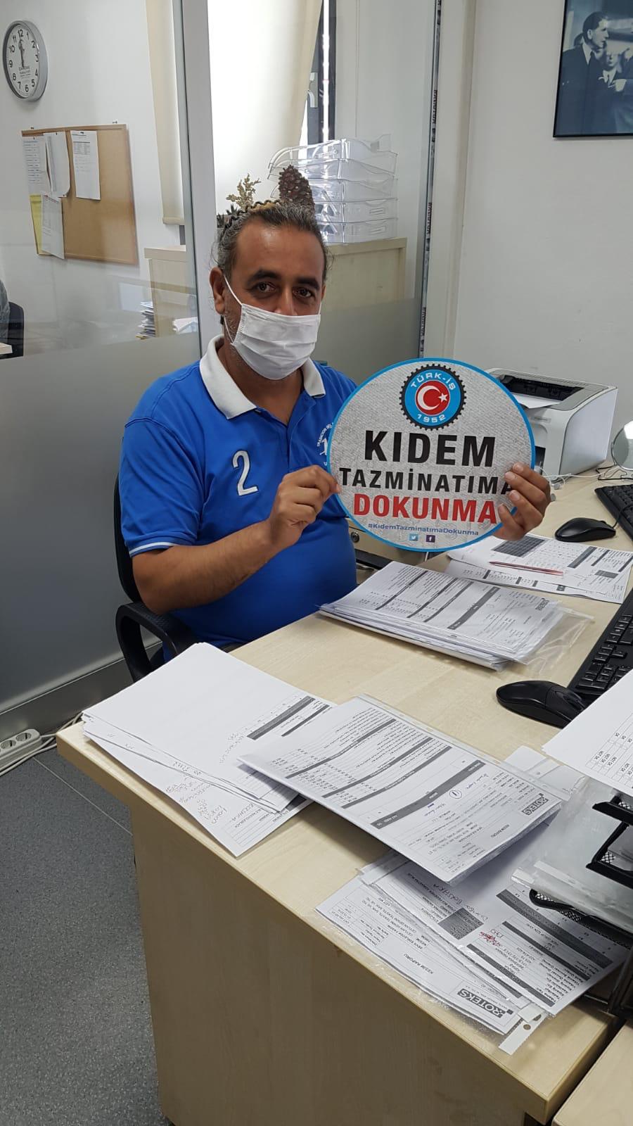 YATSAN ve ROK TEKSTİL EMEKÇİLERİ ''KIDEM TAZMİNATIMA DOKUNMA!'' DİYOR görseli