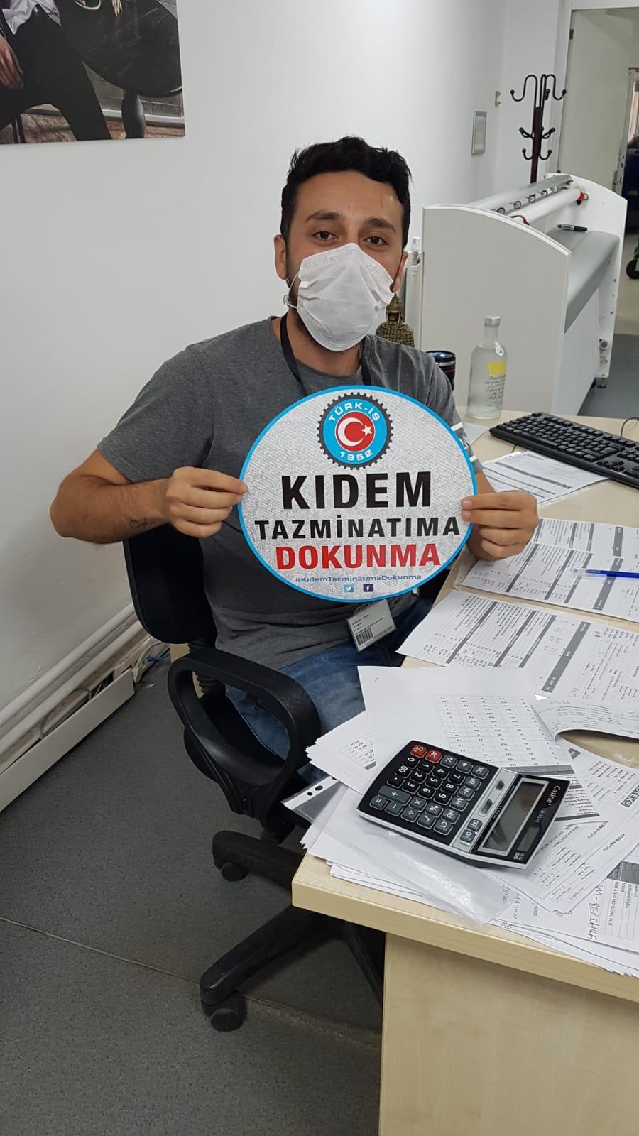 YATSAN ve ROK TEKSTİL EMEKÇİLERİ ''KIDEM TAZMİNATIMA DOKUNMA!'' DİYOR görseli