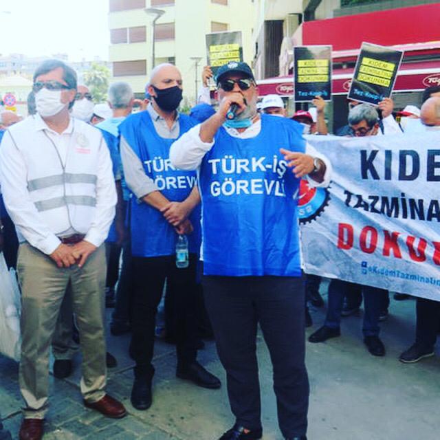 YATSAN ve ROK TEKSTİL EMEKÇİLERİ ''KIDEM TAZMİNATIMA DOKUNMA!'' DİYOR görseli