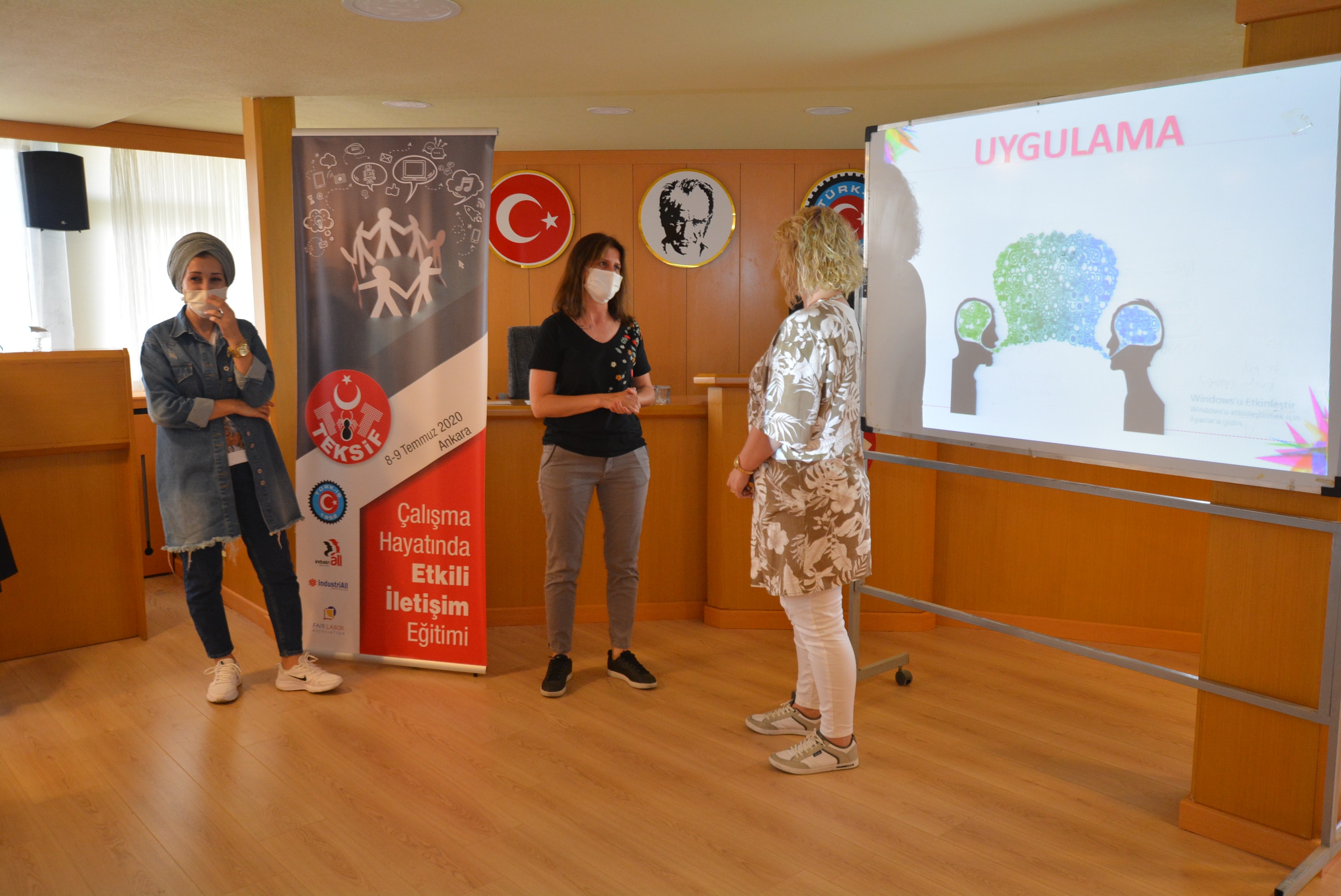 “ÇALIŞMA HAYATINDA ETKİLİ İLETİŞİM” EĞİTİM SEMİNERİMİZ GERÇEKLEŞTİ görseli