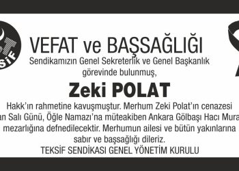 Başsağlığı ve Vefat