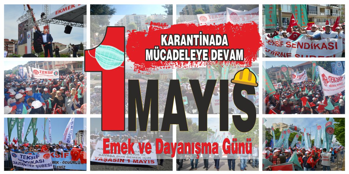 1 Mayıs Emek ve Dayanışma Günümüz kutlu olsun... görseli