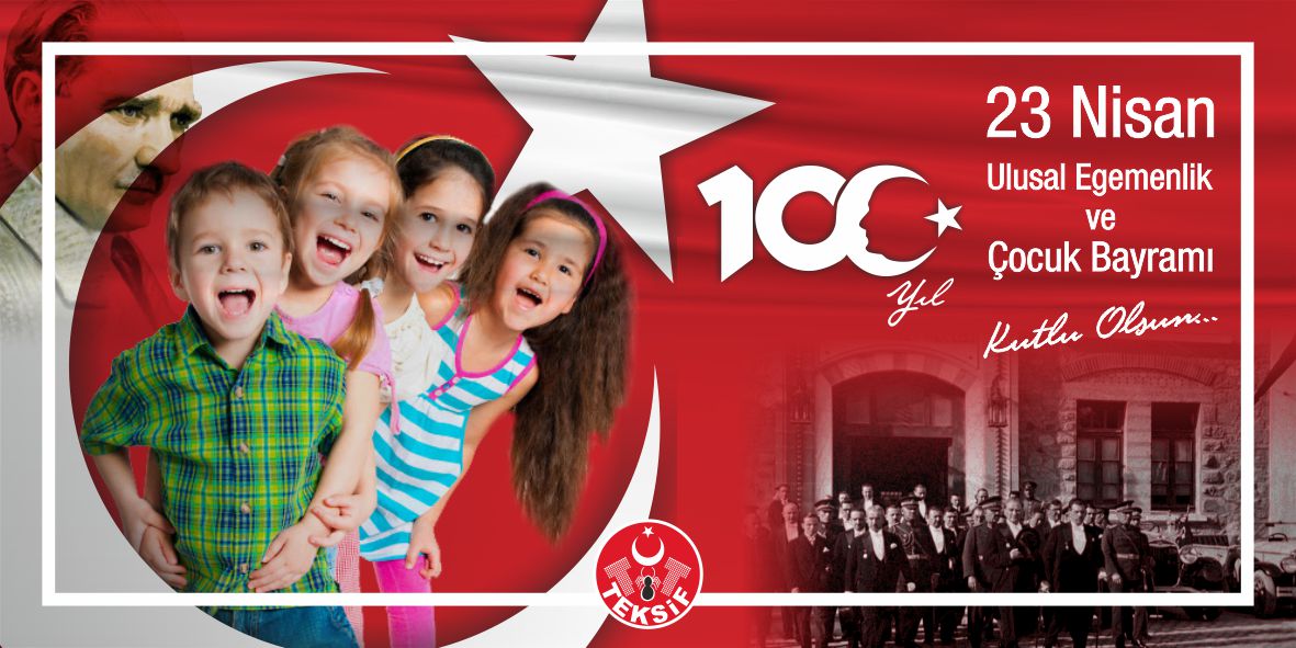 23 NİSAN ULUSAL EGEMENLİK VE ÇOCUK BAYRAMI KUTLU OLSUN görseli