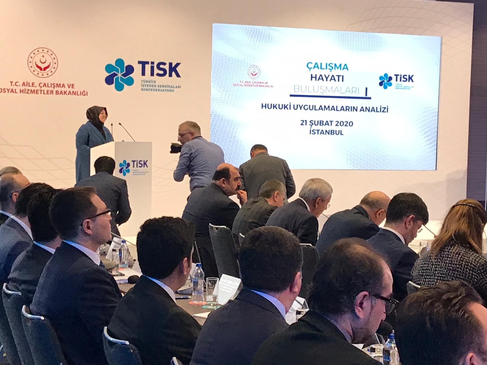 Çalışma Hayatı Buluşmaları/1  Hukuki Uygulamaların Analizi Toplantısı Gerçekleşti görseli