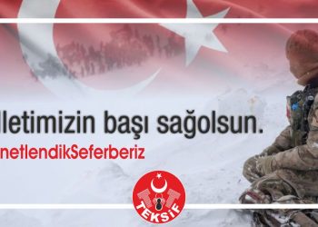 Milletimizin başı sağolsun.