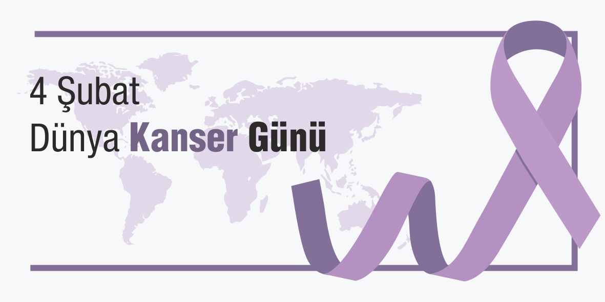 4 Şubat  Dünya Kanser Günü görseli
